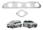 Kit Junta Coletor de Escapamento Jac J2 E J3 1.3 1.4 16v Vvt Dohc - Imagem 2