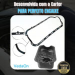 Junta De Cárter Honda Civic 1.7 16v 2002/ 2007 - Imagem 5
