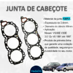 Junta Cabeçote Sob Medida 2,4mm Nissan Pathfinder 3.0 Gasolina - Imagem 6