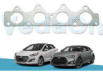 Junta Coletor Escapamento Hb20 I30 1.6 16v G4fc 2013/...