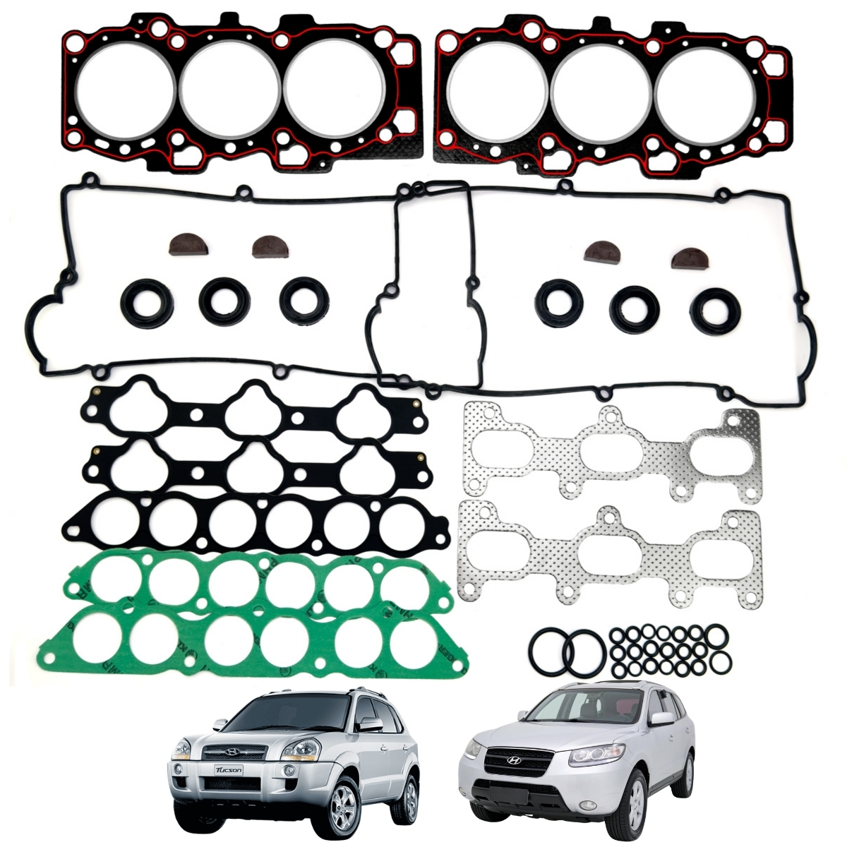Kit Junta Superior Hyundai Tucson Santa Fé Vera Cruz 2.7 24V V6 G6BA