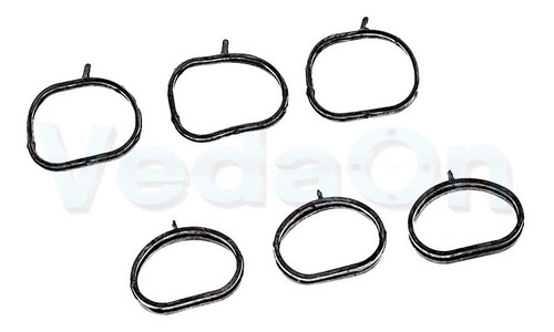 Kit Junta Coletor Admissão Chery QQ 1.0 12v 3 Cilindros - Imagem 3