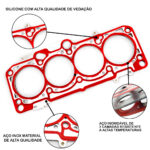 Junta Cabeçote Metal Vw Golf Bora Polo 1.6 8v Sr Akl 97/... - Imagem 3