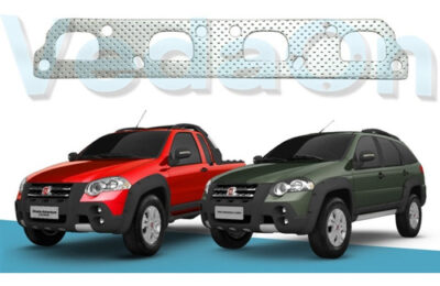 Junta Coletor Escapamento Fiat 1.8 16v Etorq Evo Siena Strada Punto
