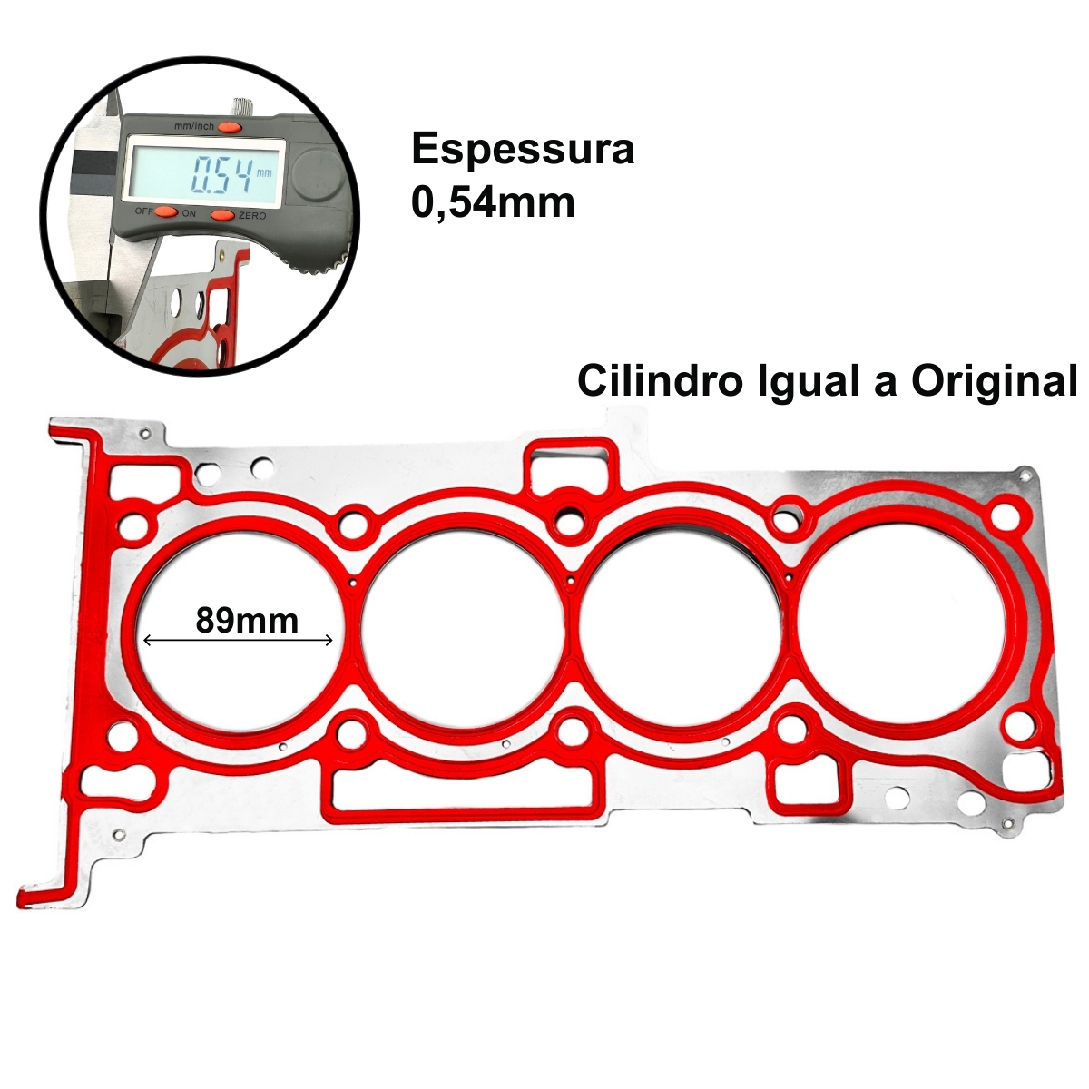 Junta Cabeçote Mls Jeep Compass (2007/...) / Compass Sport (09/09) 2.0 16V Ecn - Imagem 4