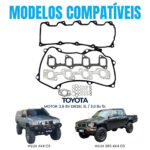 Kit Jogo Junta S/ Cabeçote Toyota Hilux 3.0 8v 5l - Imagem 3