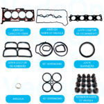 KIT PAK C/RETENTOR SONATA/ TUCSON/ IX35/ SPORTAGE/ SORENTO/SL10 16V MTR 2.4 G4KE - Imagem 3