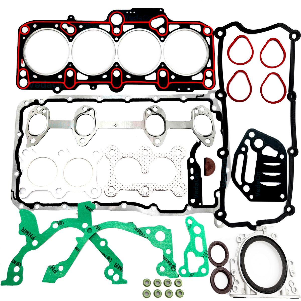 Junta Completa C/retentor New Beetle 2.0 8v Bloco Bbx Beh