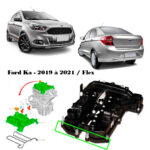 Junta Tampa de Valvulas Ford KA KA+ 1.0 L3 12V DOHC EcoBoost Ti-VCT M2DA - Imagem 3
