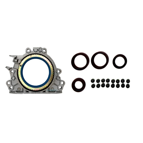 Kit de Retentores com Flange VW Gol Voyage Saveiro Fox CrossFox Golf Space 16V 1.6 MSI