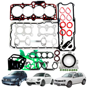 Junta Completa C/ Retentor Golf Bora 2.0 8v Apk Amianto