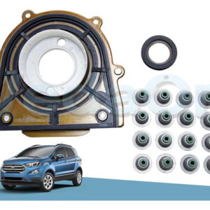 Kit de Retentores Ford Ecosport/Fiesta/Focus/Fusion 16V 2.0/2.3 Duratec CJBA/CBJA - Com Flange