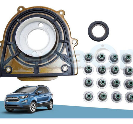 Kit de Retentores Ford Ecosport/Fiesta/Focus/Fusion 16V 2.0/2.3 Duratec CJBA/CBJA - Com Flange