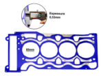 Kit junta do cabeçote com retentor BMW 318ci ti 120i 118i 320i z4 x3 2.0 16v n46b (mais grossa) - Imagem 3