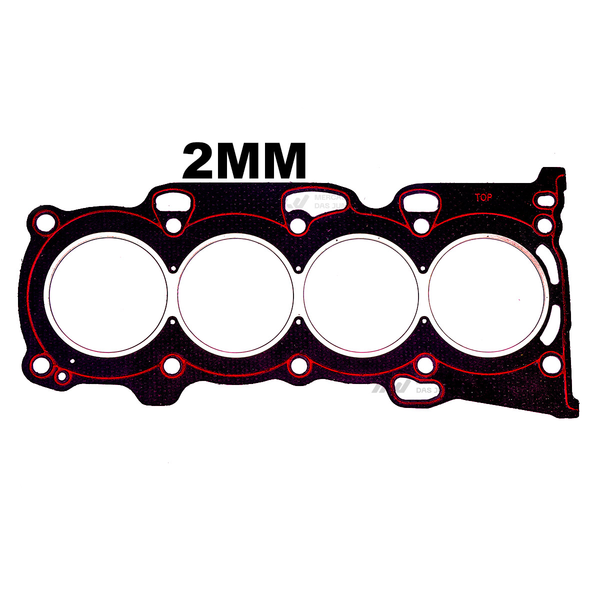 Junta Cab Sob Medida 2mm Rav4 2.0 16v 1azfe Dohc 00/... - Imagem 2