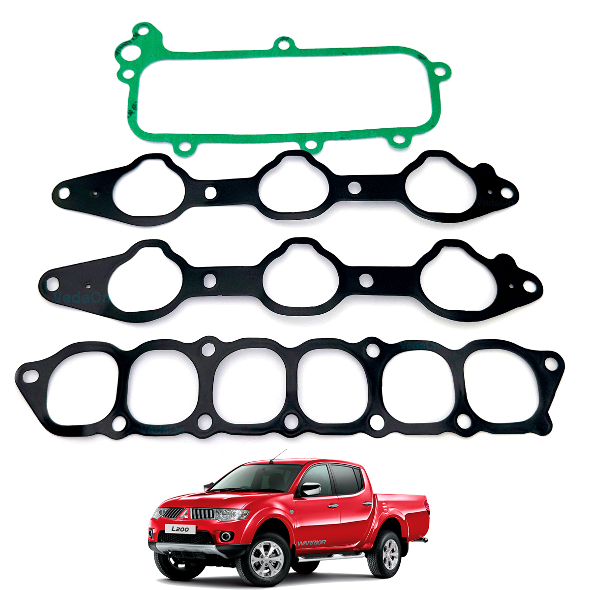 KIT Junta do Coletor de Admissão Mitsubishi Pajero 3.0 V6 24V 6G72