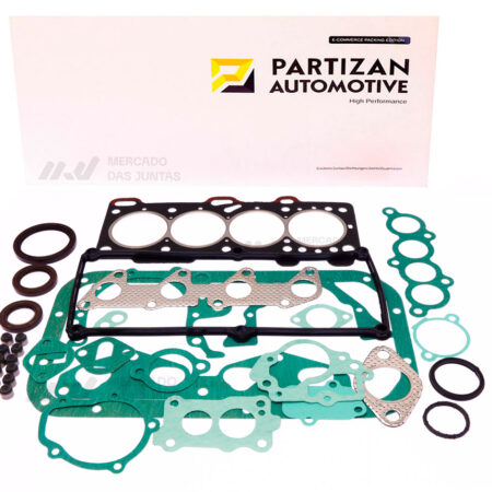 jogo junta completo com retentor Hyundai atos 1.0 12V g4hc 98/02