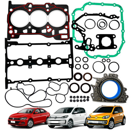 Jogo de junta completo com retentor VW UP! 1.0 12V CHYA CHYB turbo
