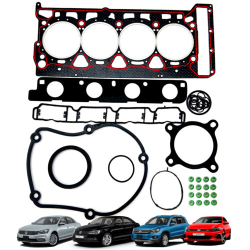 Jogo Superior Cabeçote com Retentor New Beetle Tiguan 1.8 2.0 16v
