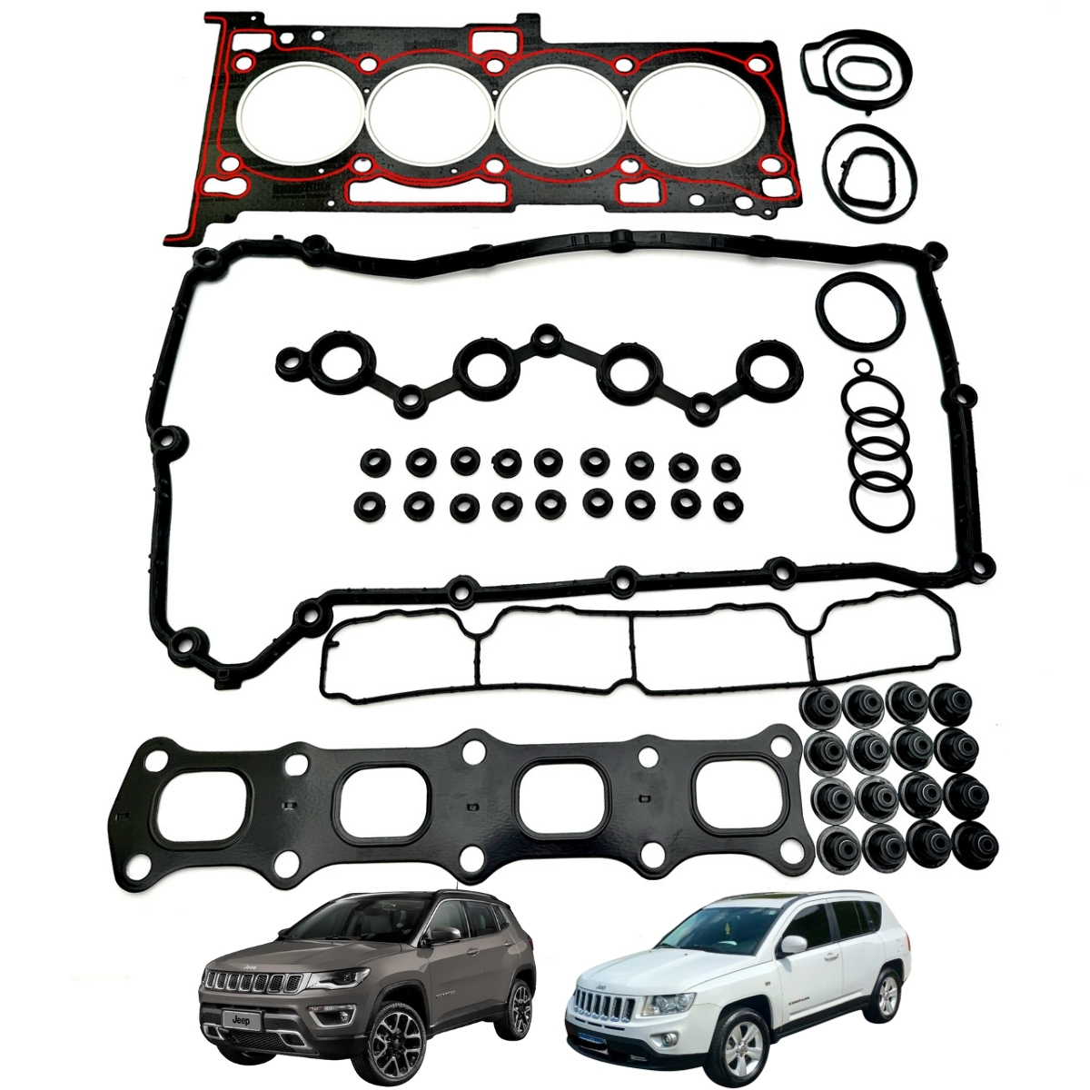 KIT PAK com Retentores Jeep Compas (07/...) Compass Sport (09/09) 2.0 16V