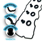 Kit Junta Tampa Valvula Toyota Hilux 2.5 3.0 16v 2kd 1kd - Imagem 6