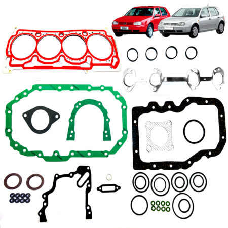 Jogo Junta Completo com Retentor para Vw Golf Brasil 1.6 8v Bah Ea111