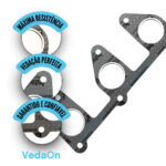 Kit Junta Superior Gm Monza Kadett Ipanema 1.8 8v 86/ 97 - Imagem 7