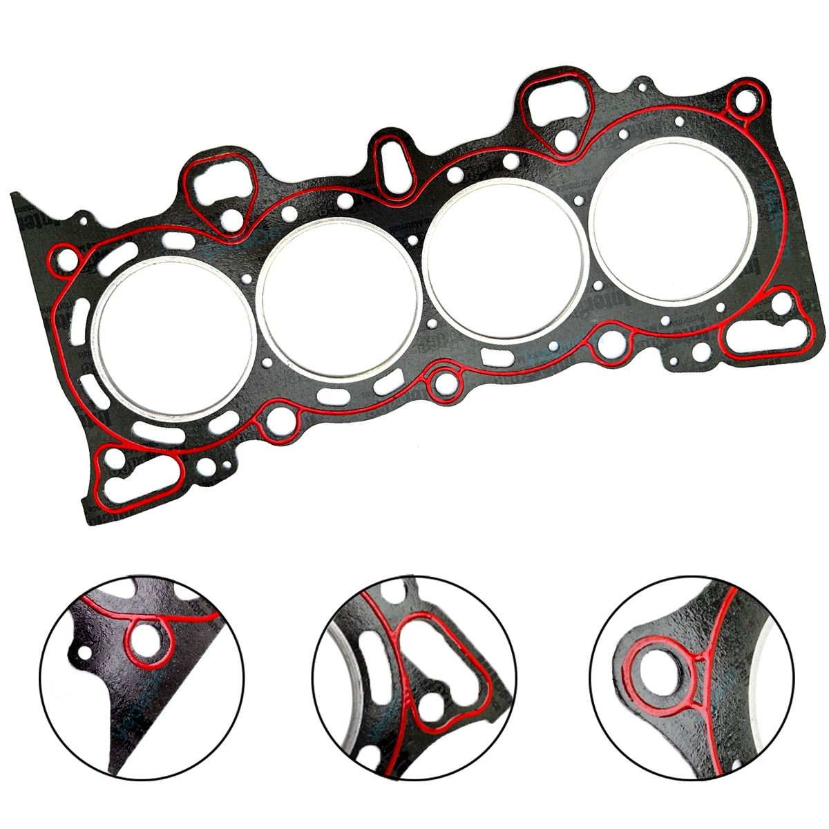 Junta Cabecote Sob Medida 2.4mm Honda Civic 1.6 16v 1991/2000 - Imagem 4