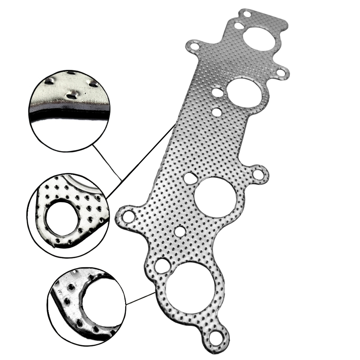 Junta coletor de escapamento Toyota Hilux SW4 2.7 16V 2TR-FE - Imagem 6