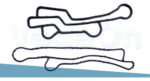 Kit Juntas Resfriador Oleo Ford Transit 2.2 2.4 Ranger 3.2 Diesel