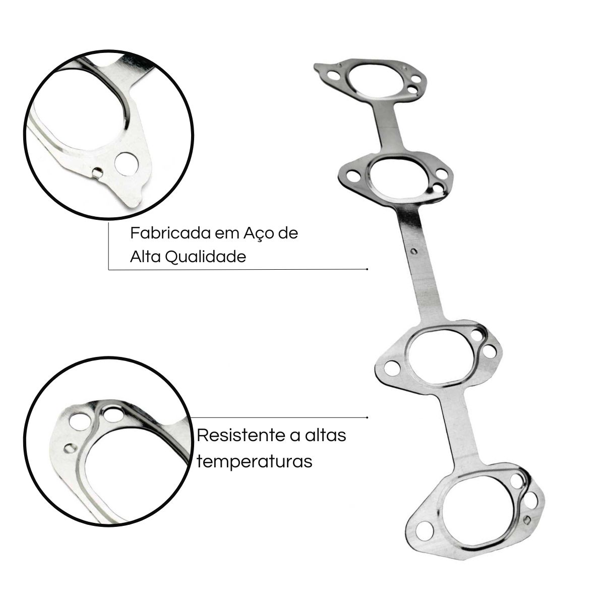 Junta Completa C/retentor New Beetle 2.0 8v Bloco Bbx Em Aço - Imagem 6