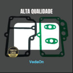Kit de juntas do resfriador de óleo S10 Blazer Mwm Sprint 4.07 2.8 Nissan Frontier Xterra Troller Agrale - Imagem 8
