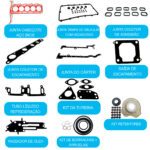 Jogo Junta Completo com Retentor Ford Ranger 3.2 20v Diesel - Imagem 2