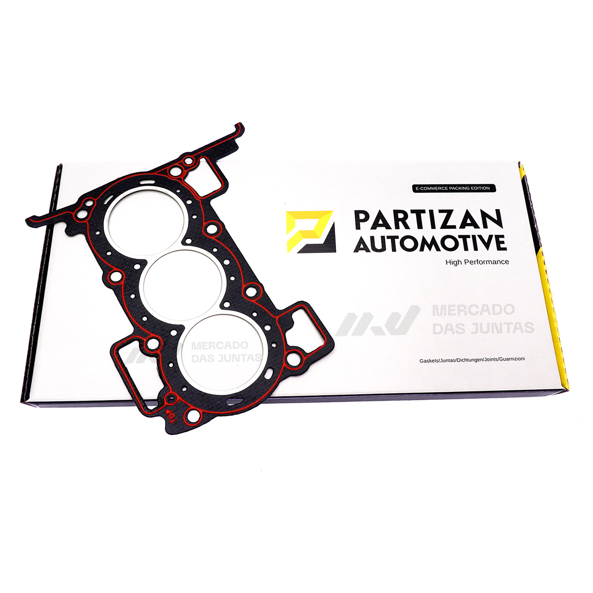 Junta Cabeçote 2,4mm Kwid Logan Sandero 1.0 12v 3 Cilindros - Imagem 2