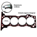 Junta de Cabeçote Sob Medida PAK3 Toyota Hilux SW4 2.7 16V 2TR-FE - Imagem 2