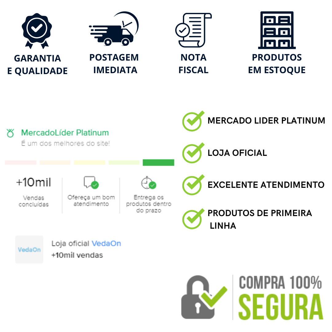 Retentor Haste Válvulas 12V Ford KA / KA+ 1.0 L3 M1DA M2DA TIVCT M1JH EcoBoost - 12 Peças - Imagem 10