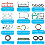 Junta Completa Com Retentor Vw Golf Passat 2.0 16v Abf - Imagem 2