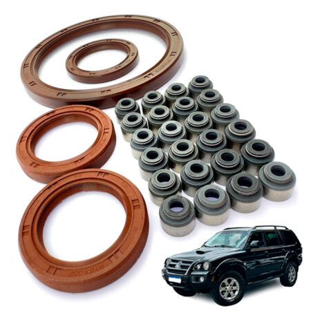 Kit Retentores 24V Mitsubishi Pajero/Montero V6 3.0 6G72/ Triton/L200 3.5 6G74