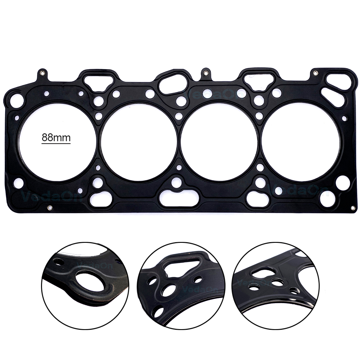 Kit De Juntas Mls Mitsubishi L200/L300 2.4 16V 4G64/4G64Mpi (Sohc/Ohc) - Imagem 2