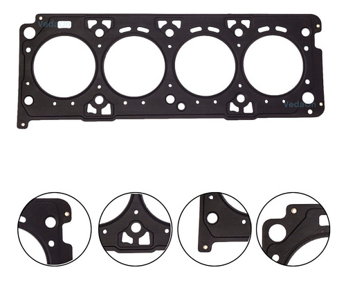 Junta de Cabeçote Fiat Palio Siena Brava Marea 1.6 16v Pistão 81mm - Imagem 2