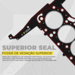 Junta Cabeçote Sob Medida PAK3 New Beetle Jetta 2.0 8v Apk - Imagem 9