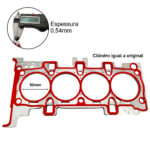 Kit Junta Superior Aço com Retentor Fiat Toro Jeep compass 2.4 16V - Imagem 2