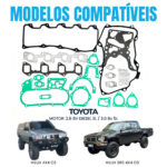 Jogo Junta Completo S/cabeçote Toyota Hilux 3.0 8v 5l - Imagem 3