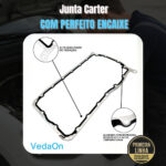 Junta Completa C/ Retentor Golf Bora 2.0 8v Apk Amianto - Imagem 9