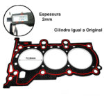 Junta Cabeçote Sob Medida 2mm Hyundai HB20 1.0 3 Cil Kappa - Imagem 3