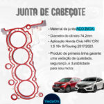 Junta de Cabeçote Aço Inox Honda Civic 1.5 16V Si Touring TURBO - Imagem 3