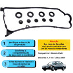 Kit Junta De Tampa De Válvula Honda Civic 1.7 16v 2002/ 2007 - Imagem 5