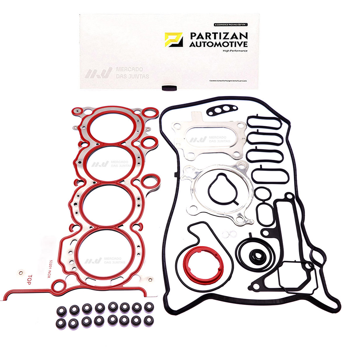 Kit Junta Superior c/Retentor Honda Civic CR-V HR-V 1.5 16V Si Touring Turbo Gasolina