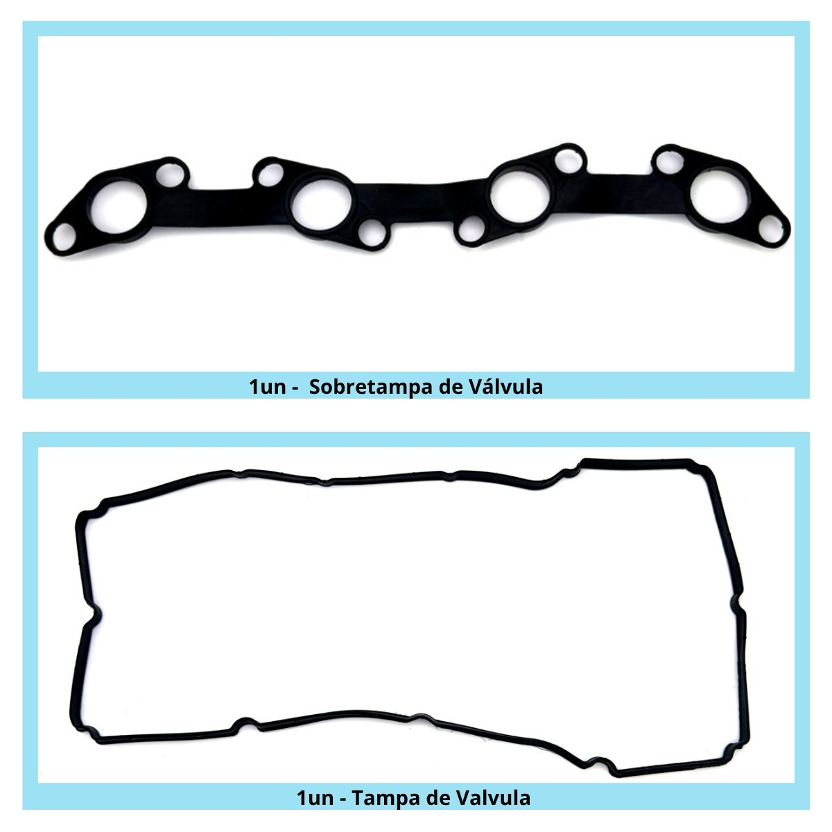Kit junta tampa de válvula Toyota Hilux SW4 2.7 16V 2TR-FE - Imagem 2