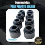 Kit de Retentores de Haste de Válvulas Asia/Hyundai/Mitsubishi - 8 Peças - Imagem 7